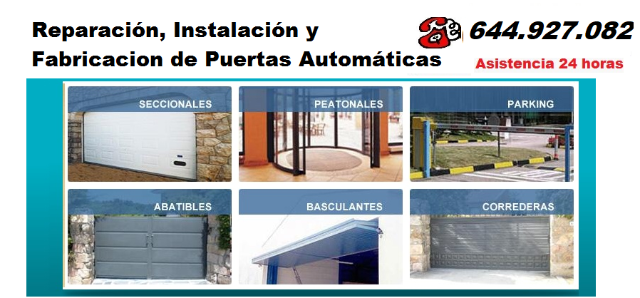 Reparacion puertas correderas Castalla